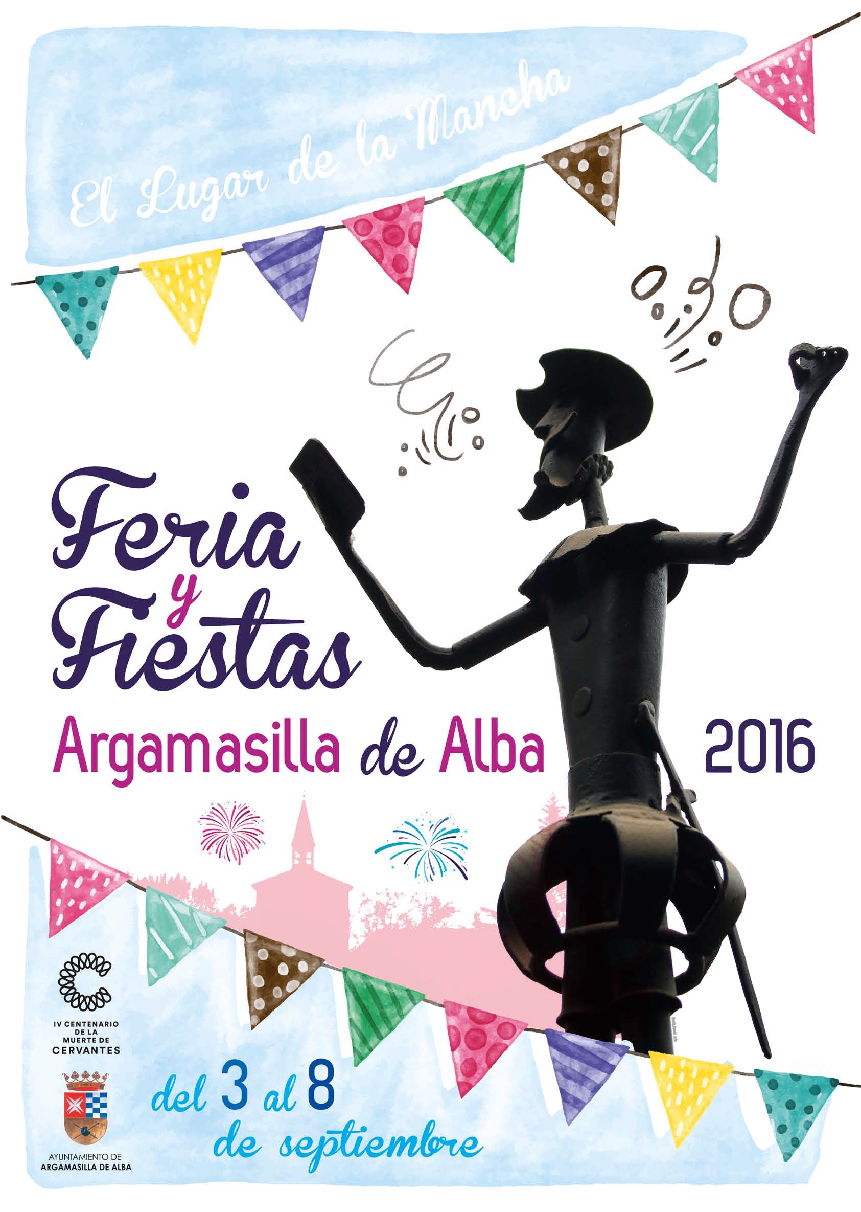 Feria y Fiestas en honor a la Virgen de Peñarroya 2016 Argamasilla de Alba